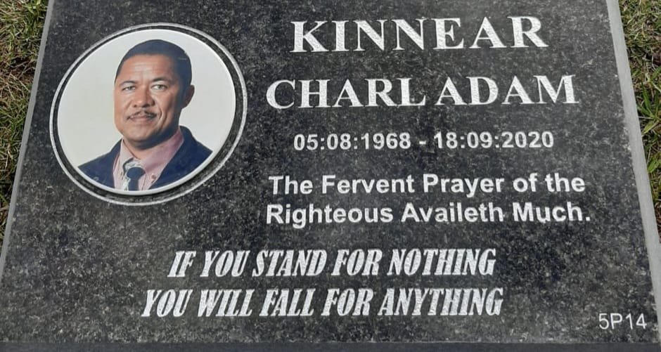 KINNEAR Charl Adam 1958-2020