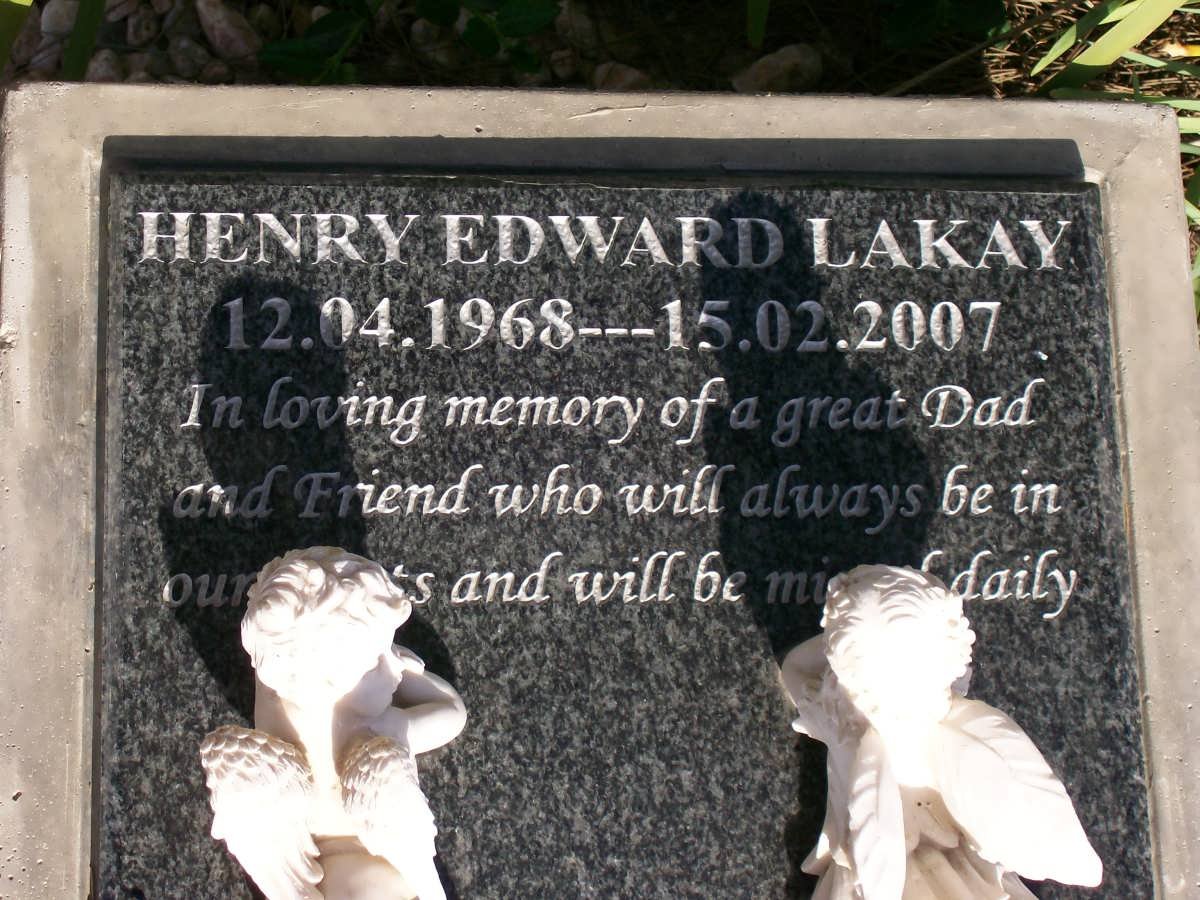 LAKAY Henry Edward 1968-2007