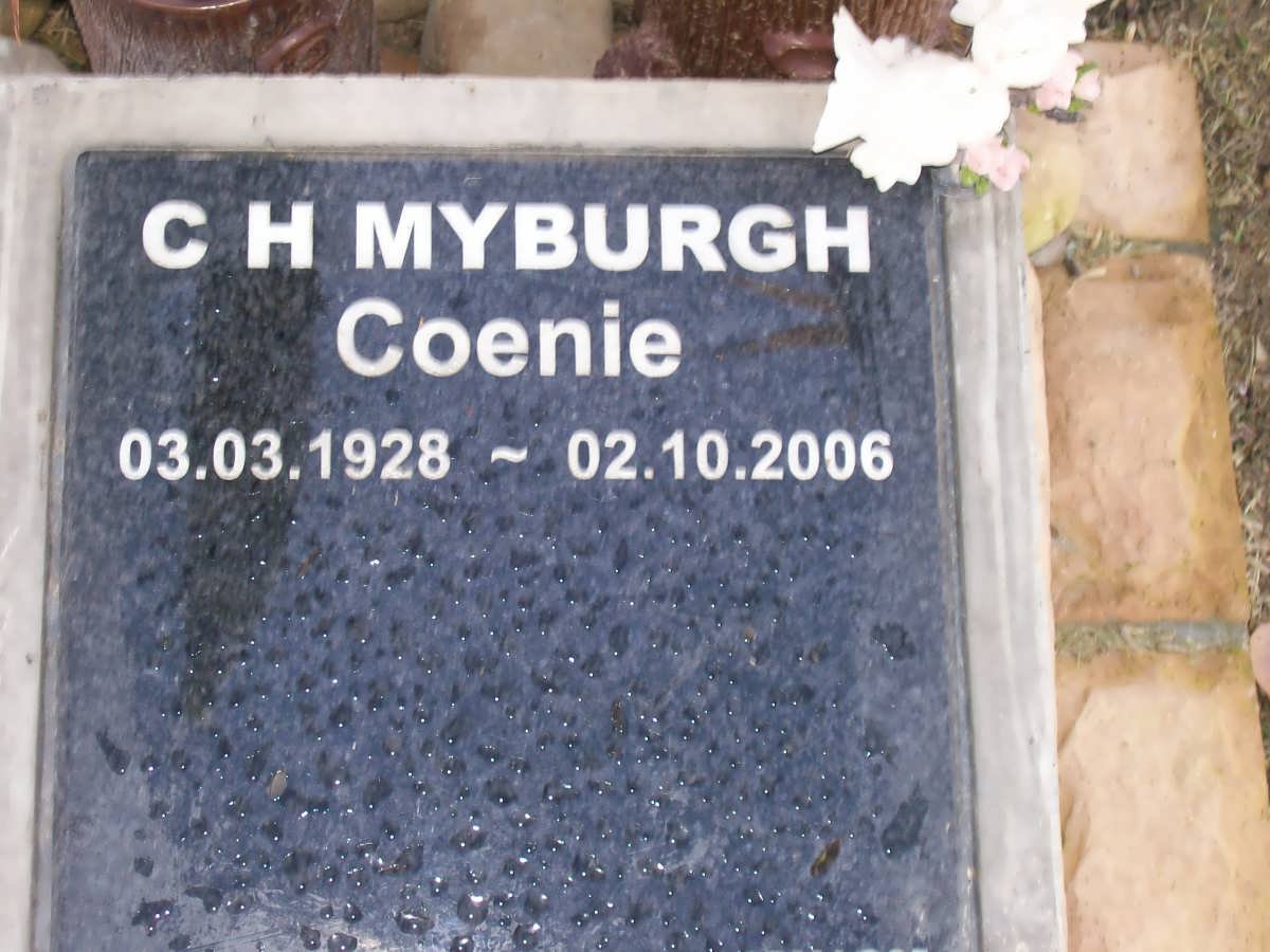 MYBURGH C.H. 1928-2006