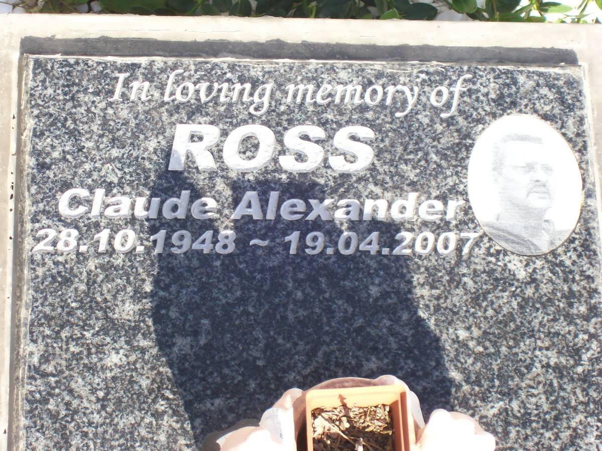 ROSS Claude Alexander 1948-2007