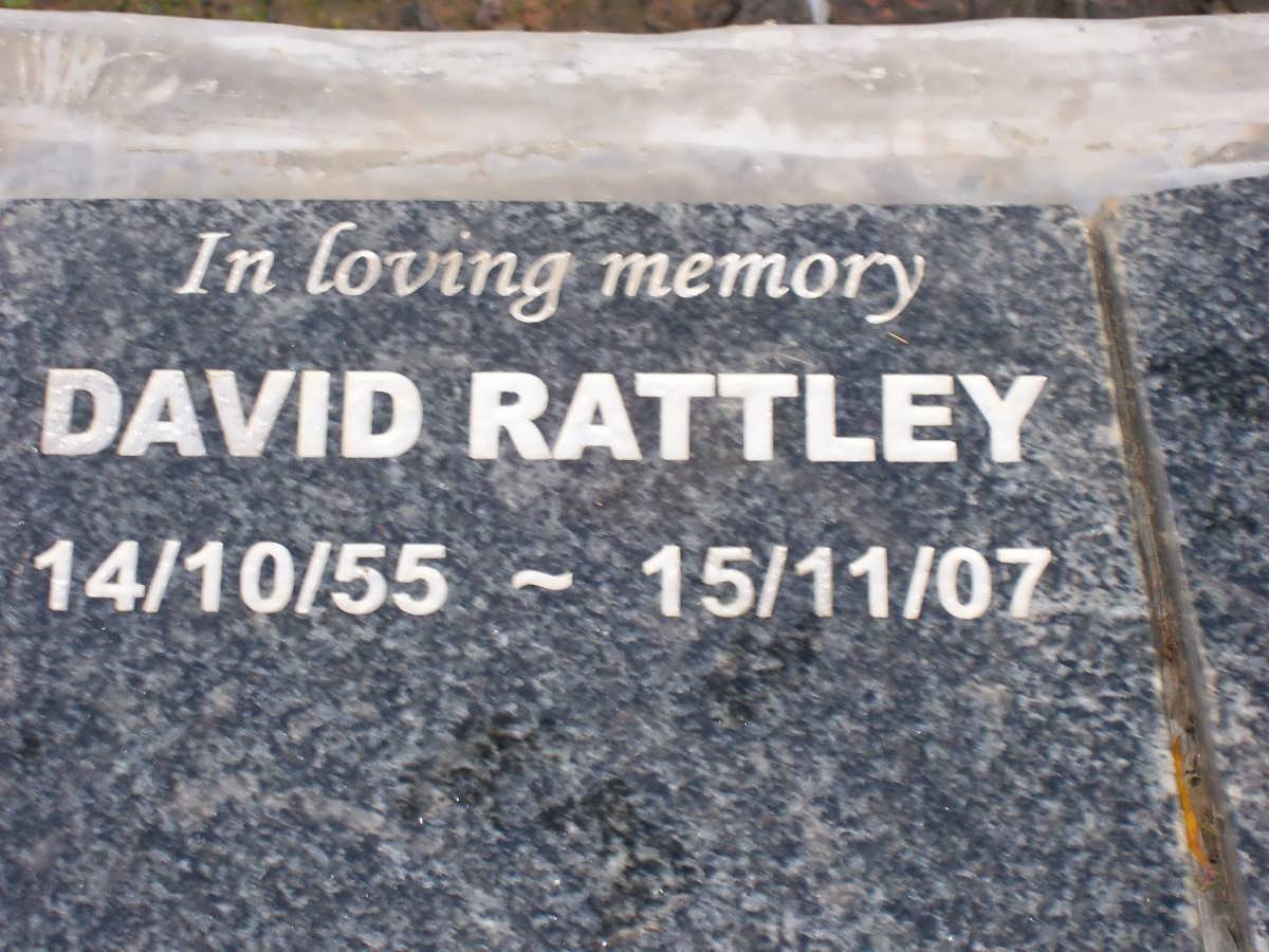 RATTLEY David 1955-2007