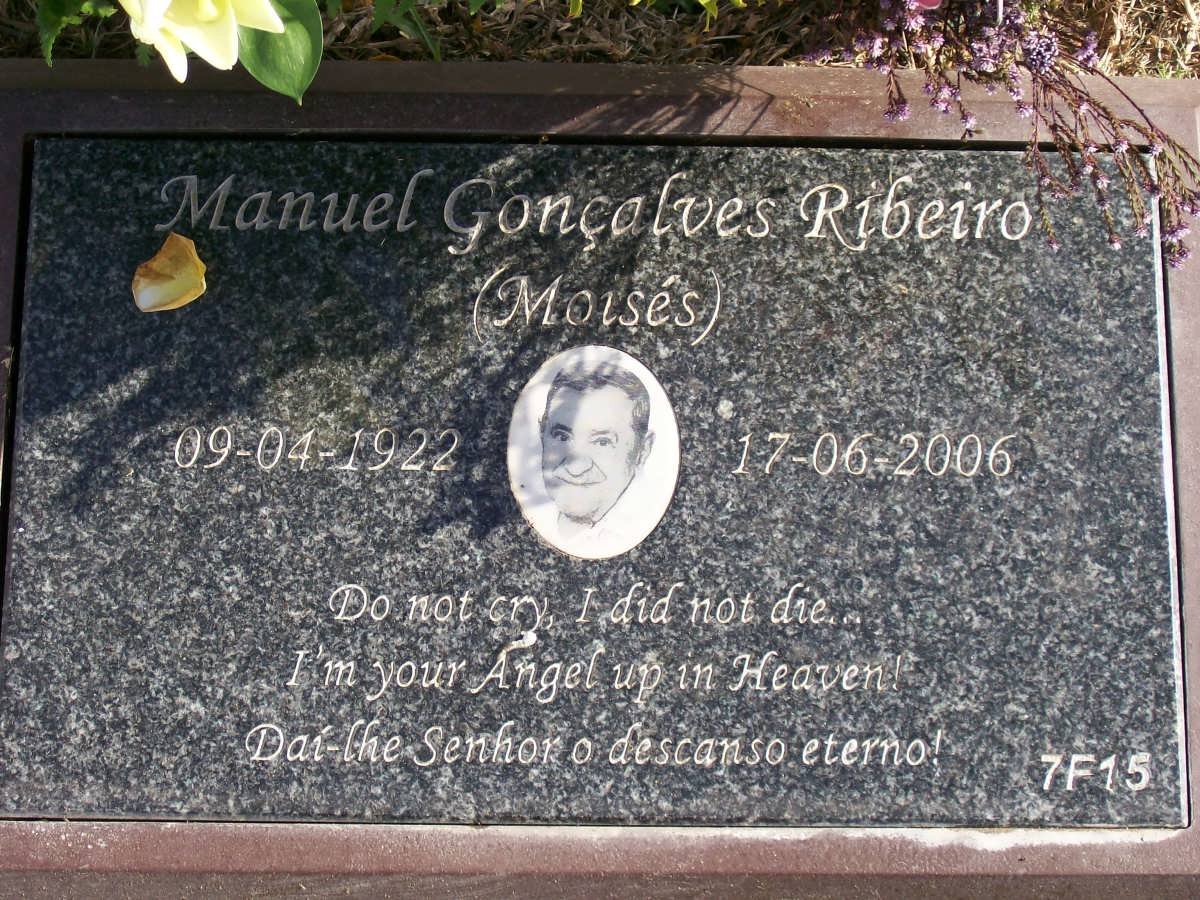 RIBEIRO Manuel Goncalves 1922-2006