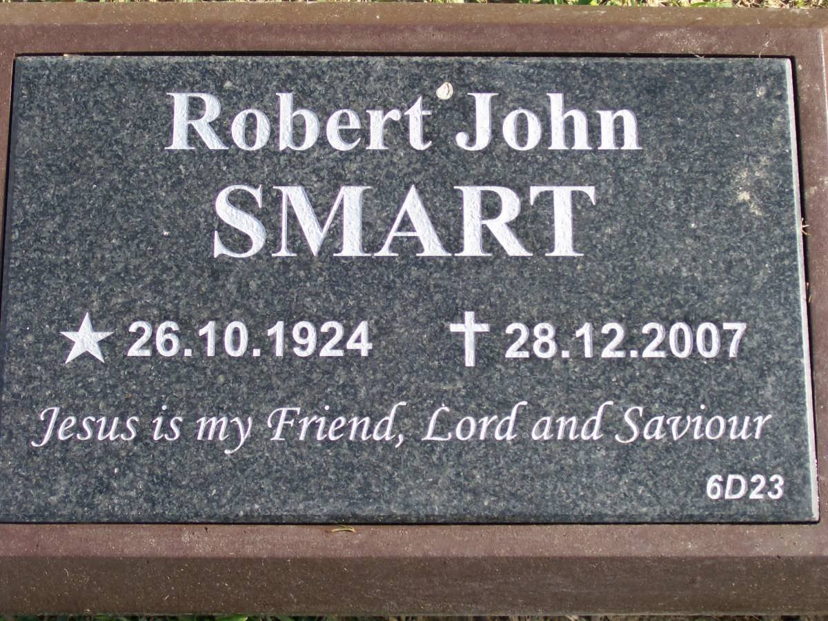SMART Robert John  1924-2007