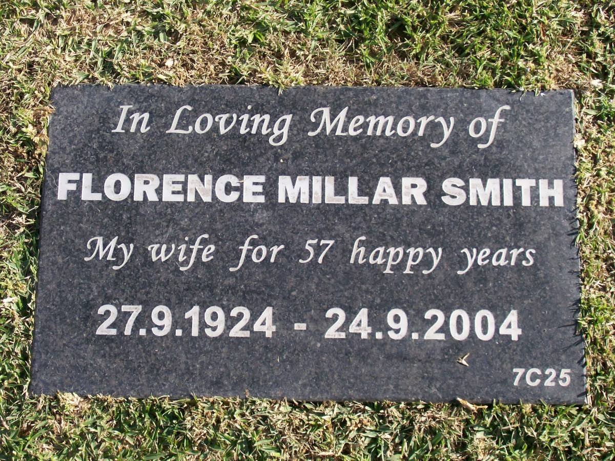 SMITH Florence Millar 1924-2004