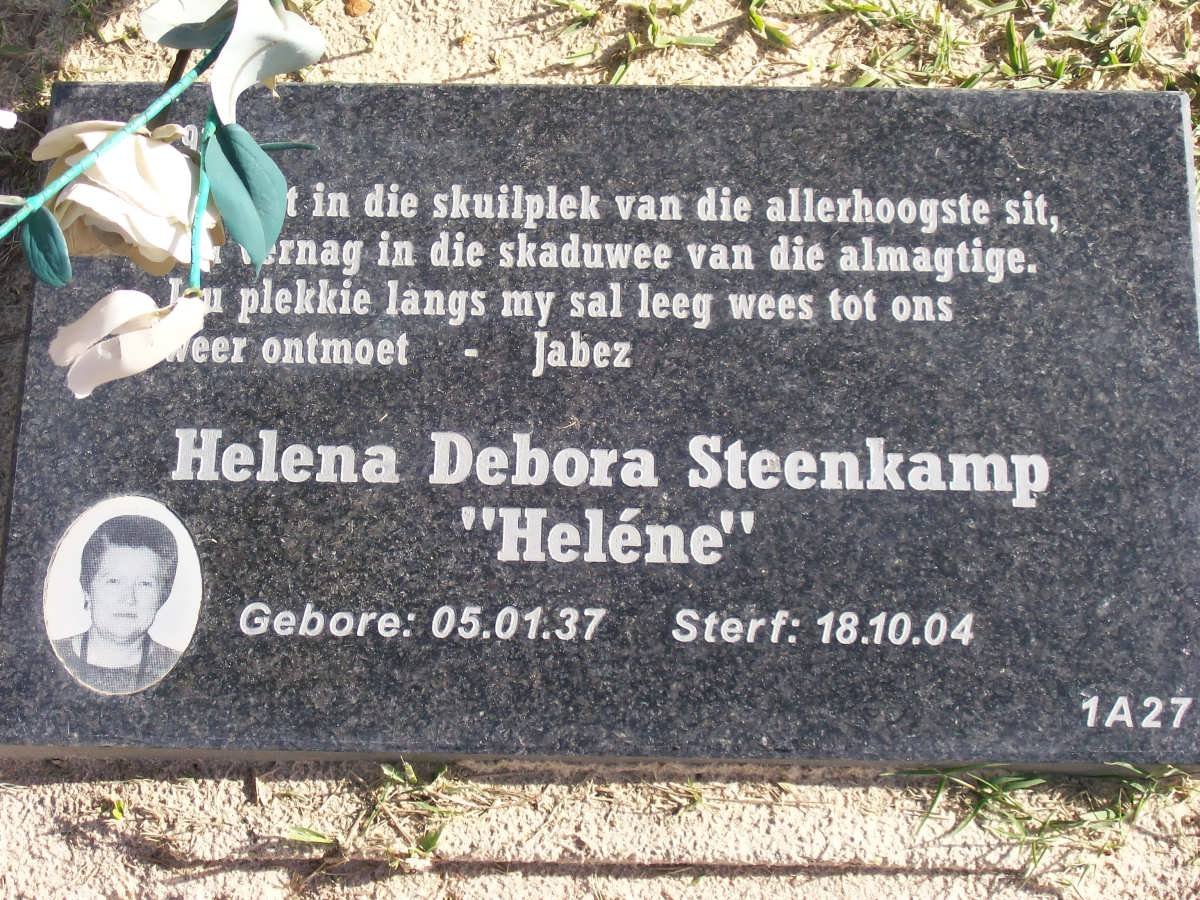 STEENKAMP Helena Debora 1937-2004