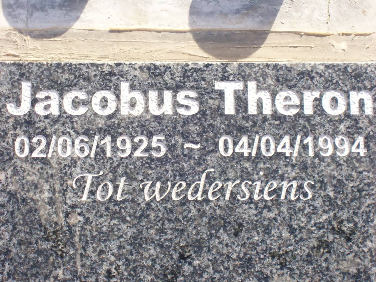 THERON Jacobus 1925-1994