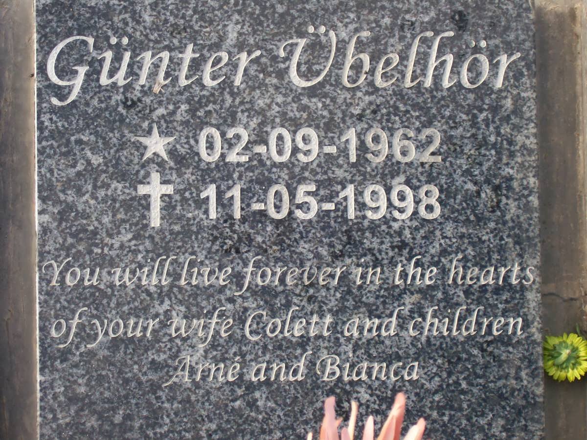 UBELHOR Gunter 1962-1998