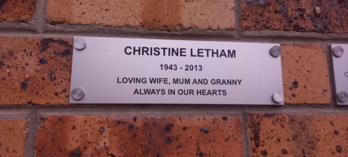 LETHAM Christine 1943-2013