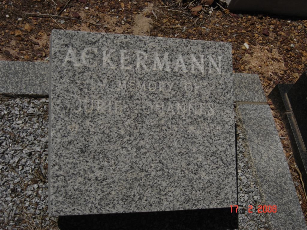 ACKERMANN Jurie Johannes