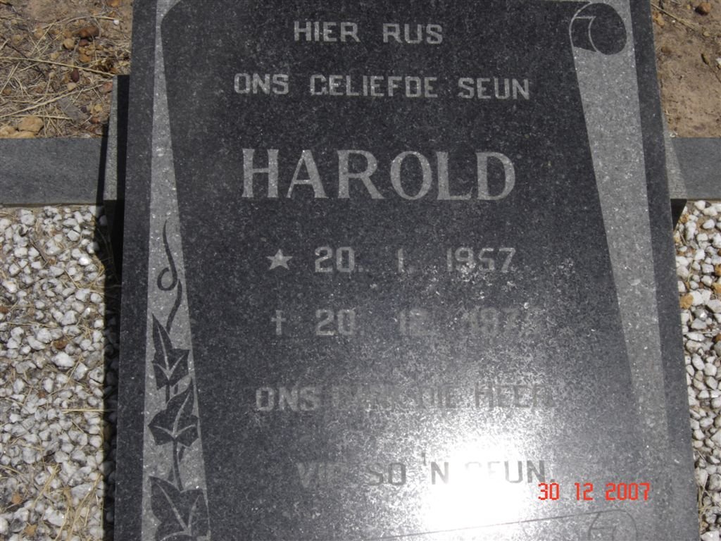 ABRAHAMS Harold 1957-197?