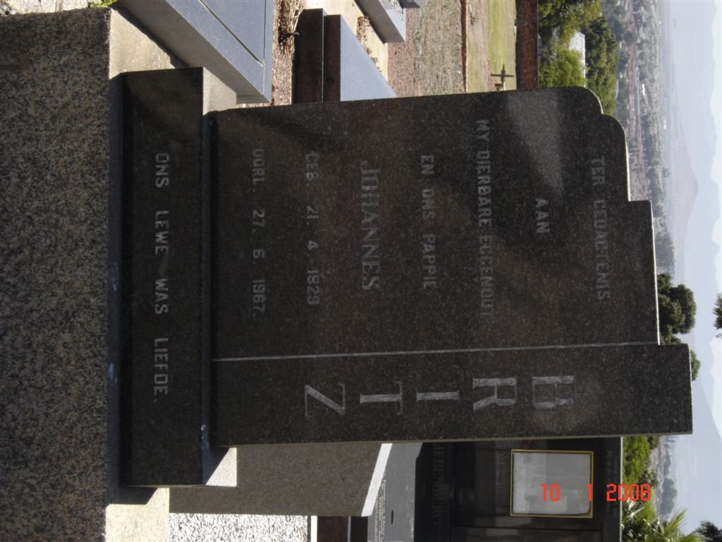 BRITZ Johannes 1929-1967