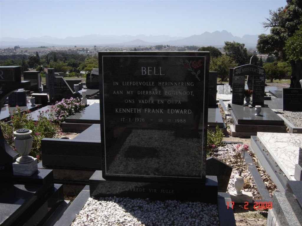 BELL Kenneth Frank Edward 1926-1988