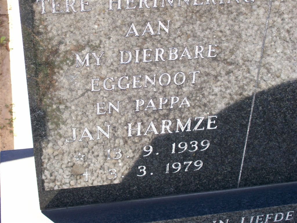 BURGER Jan Harmze 1939-1979
