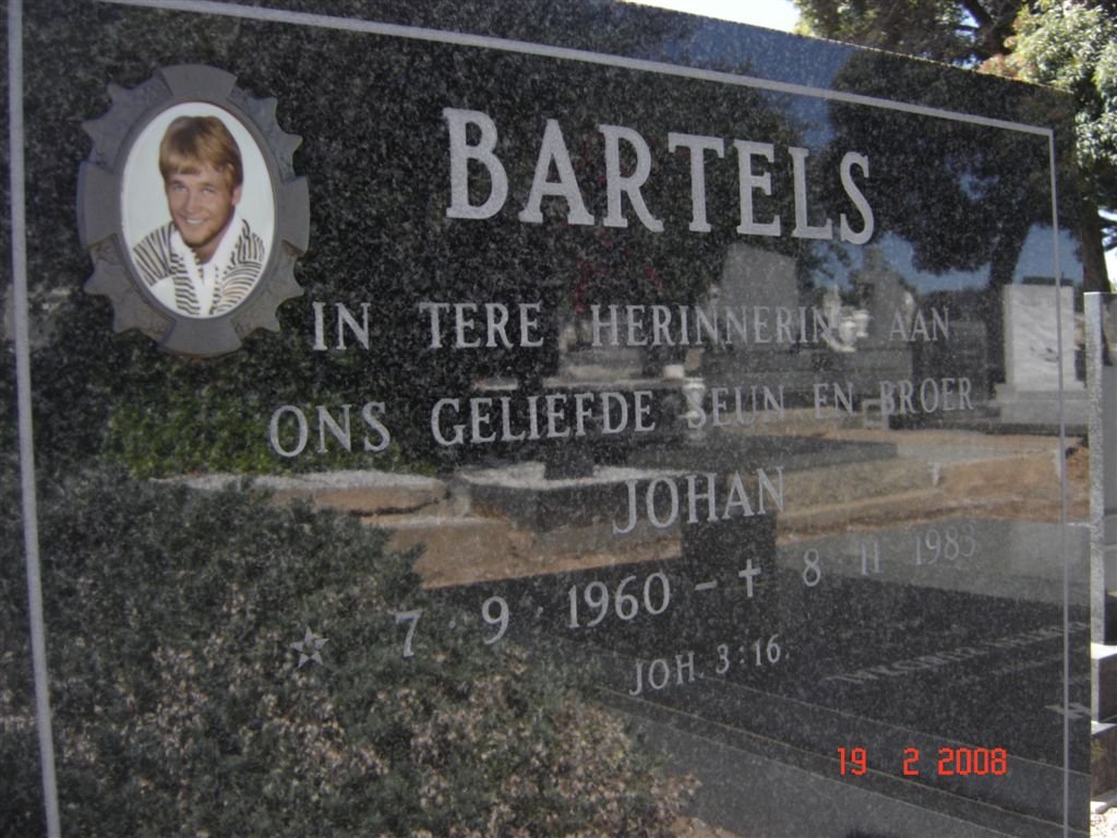 BARTELS Johan 1960-1983