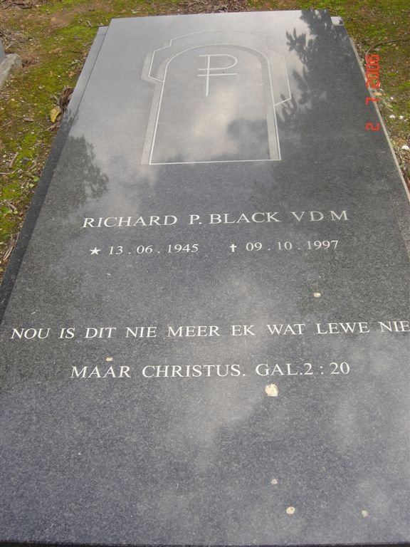 BLACK Richard P. 1945-1997
