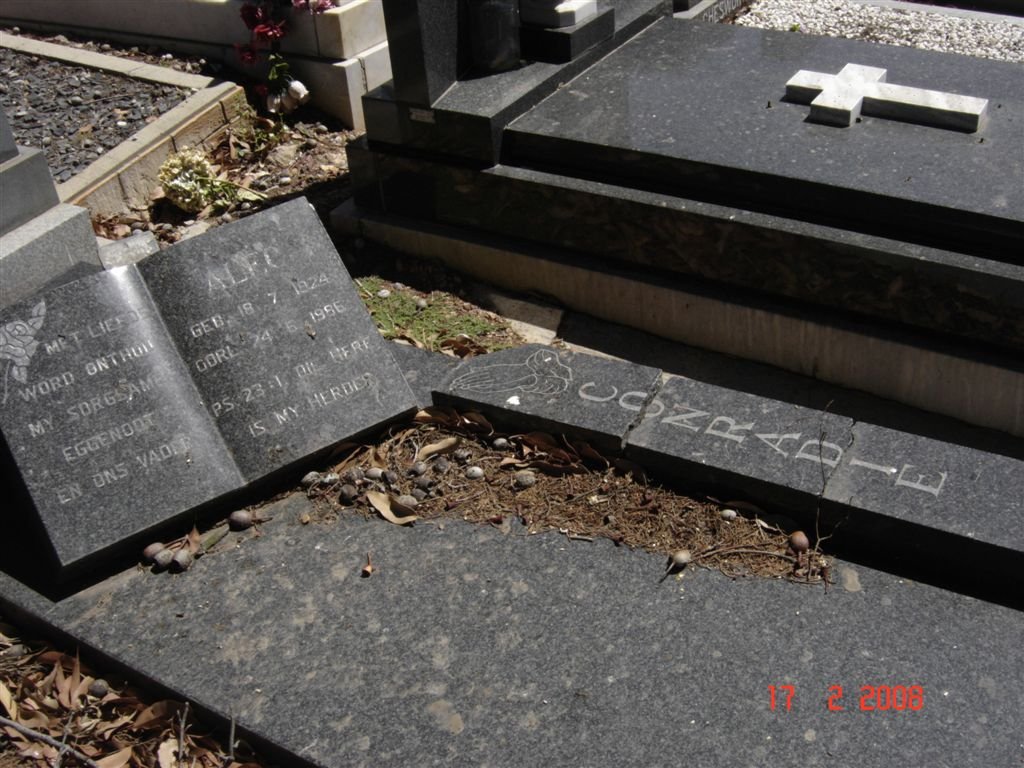 CONRADIE Alec 1924-1986