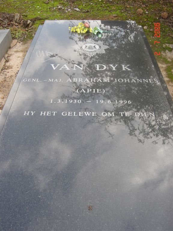 DYK Abraham Johannes, van 1930-1996