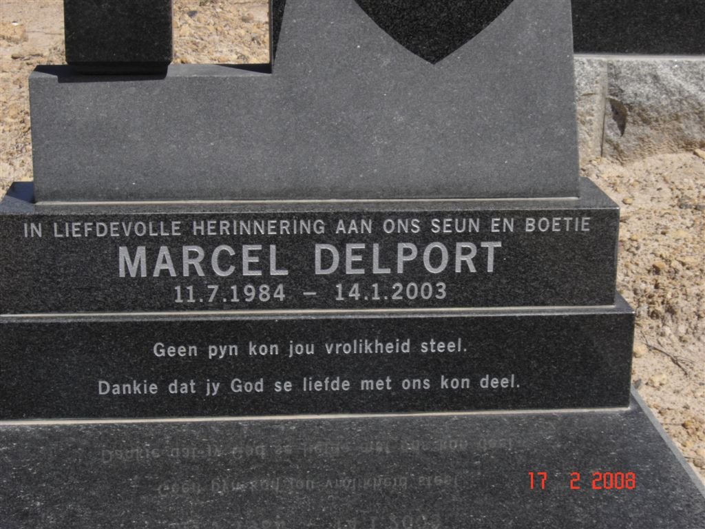 DELPORT Marcel 1984-2003