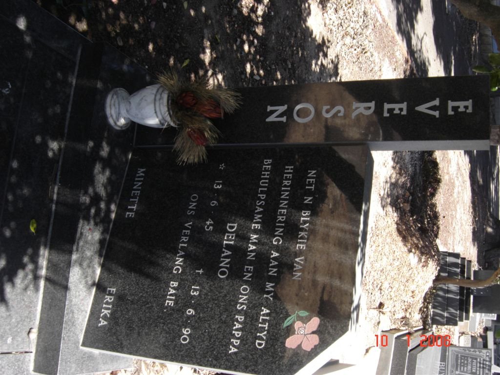 EVERSON Delano 1945-1990
