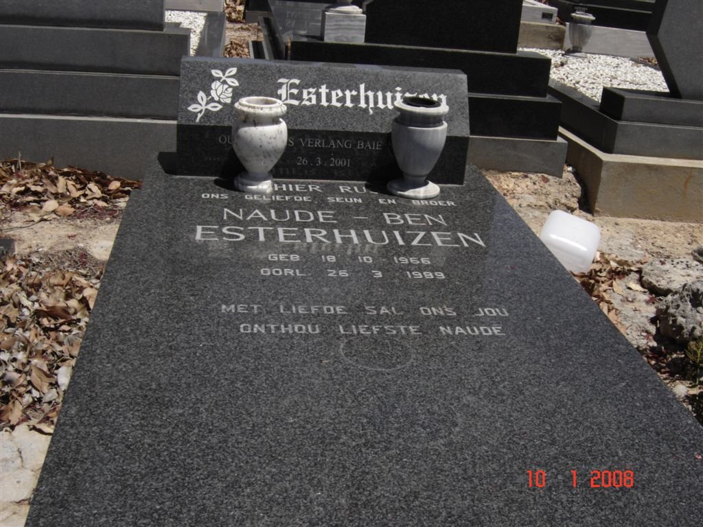 ESTERHUIZEN Naude-Ben 1966-1989