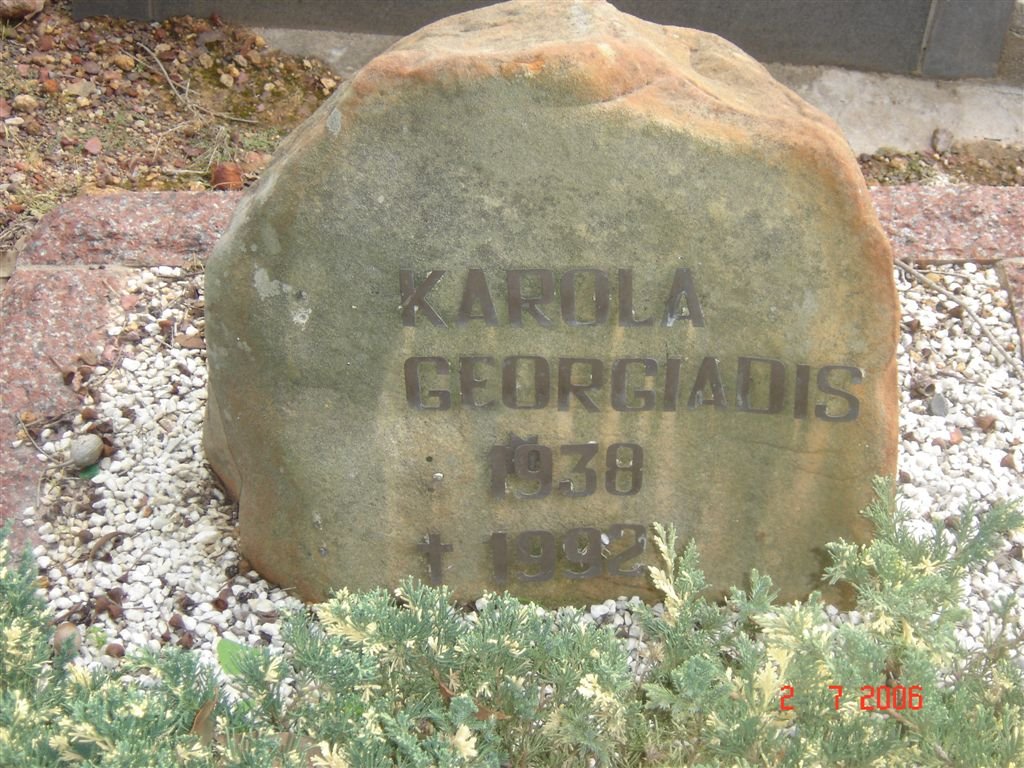 GEORGIADIS Karola 1938-1992