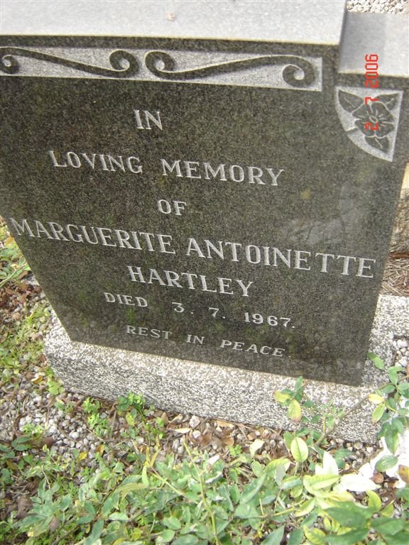 HARTLEY Marguerite Antoinette -1967