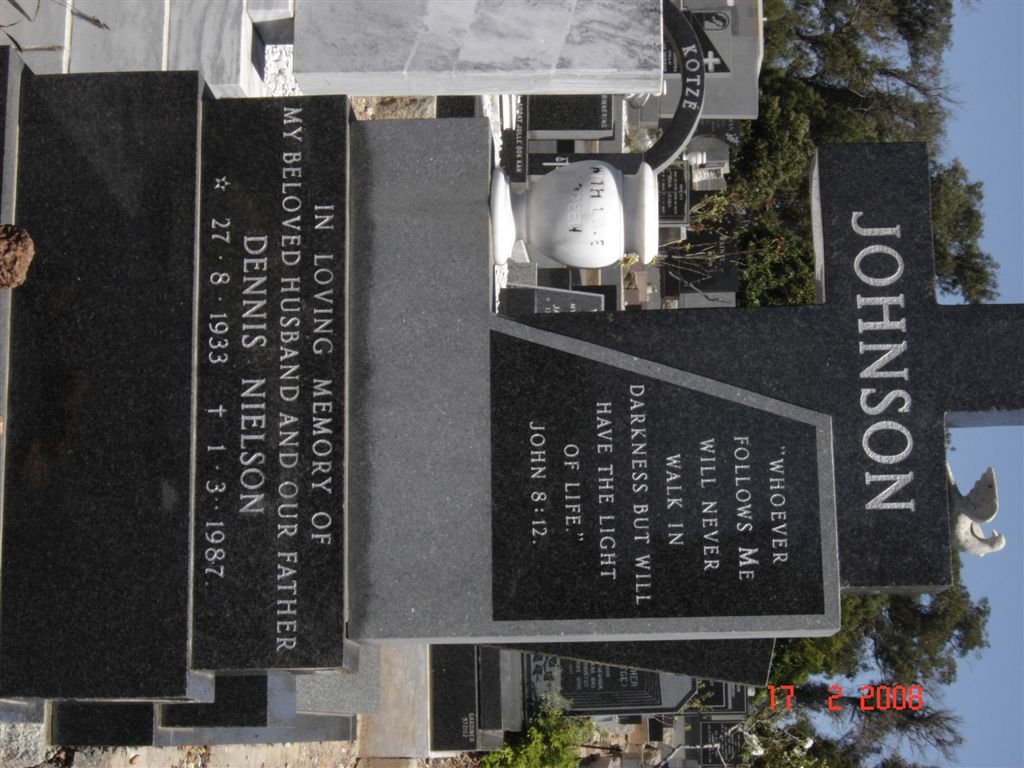 JOHNSON Dennis Nielson 1933-1987