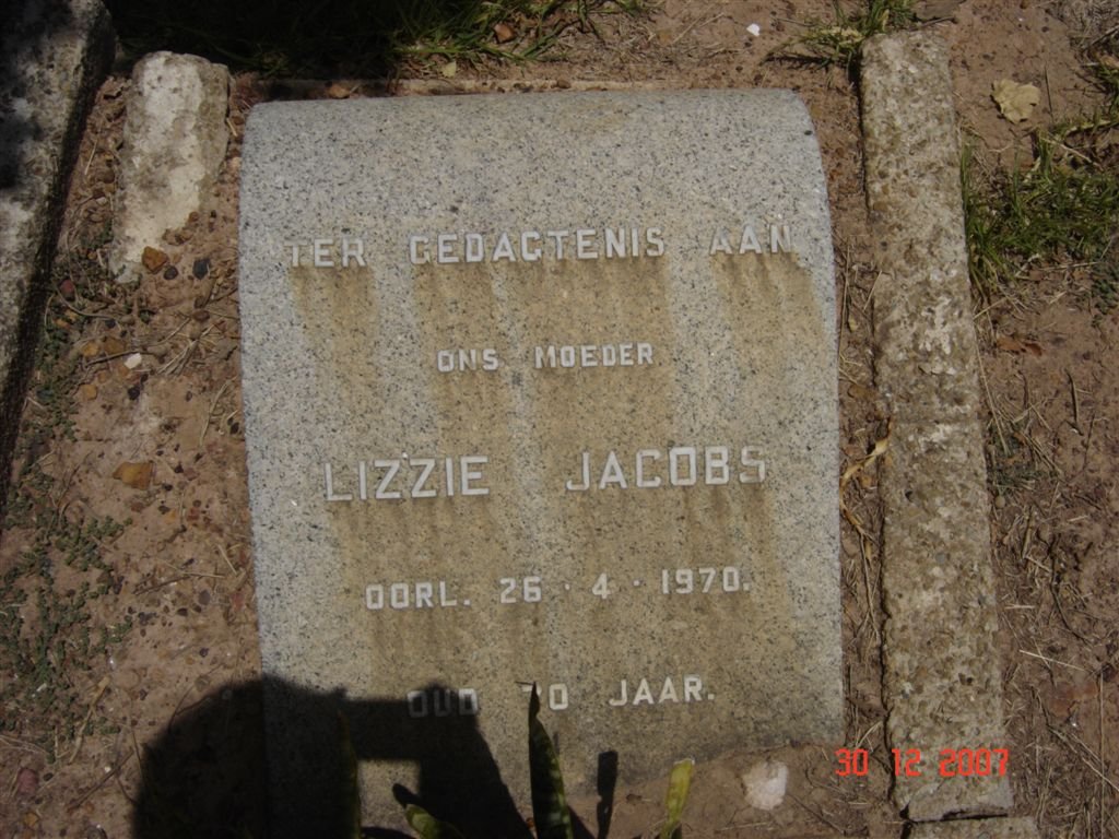 JACOBS Lizzie -1970