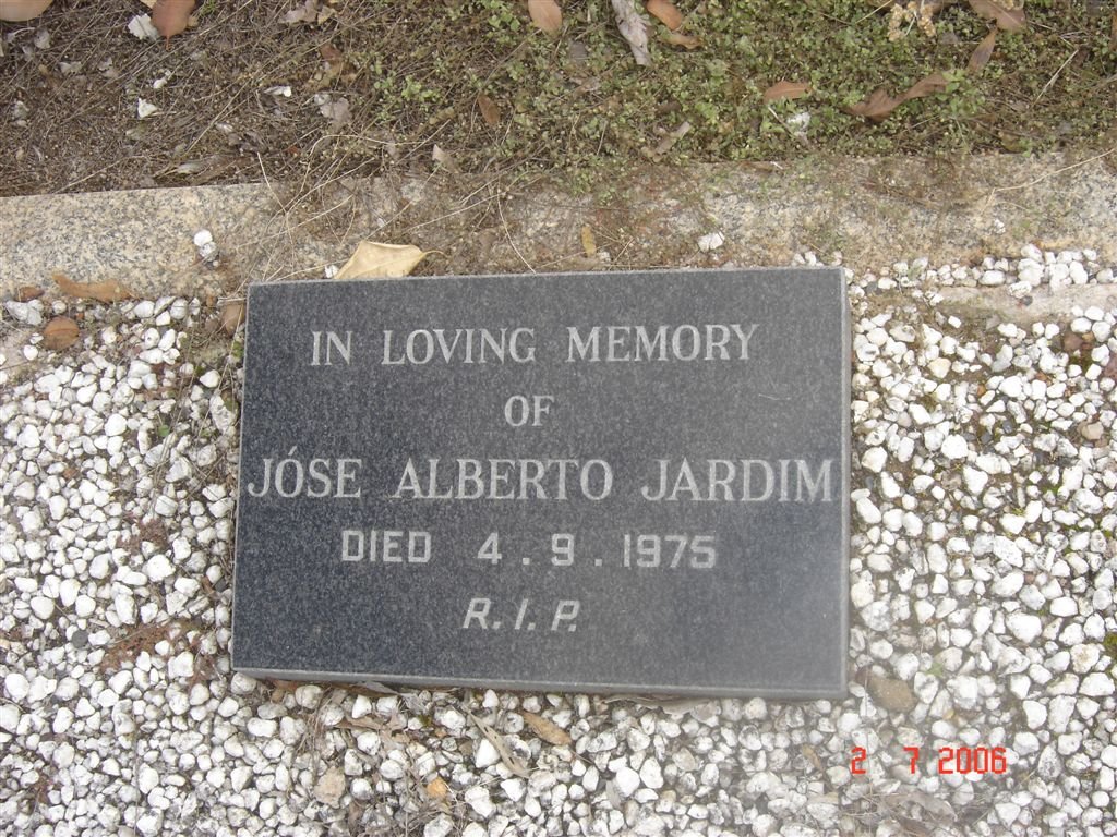 JARDIM Jose Alberto -1975