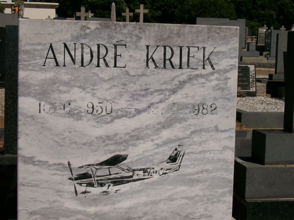 KRIEK André 1950-1982
