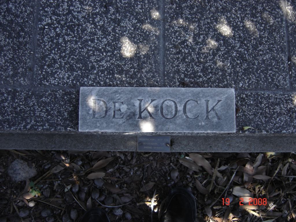KOCK, de