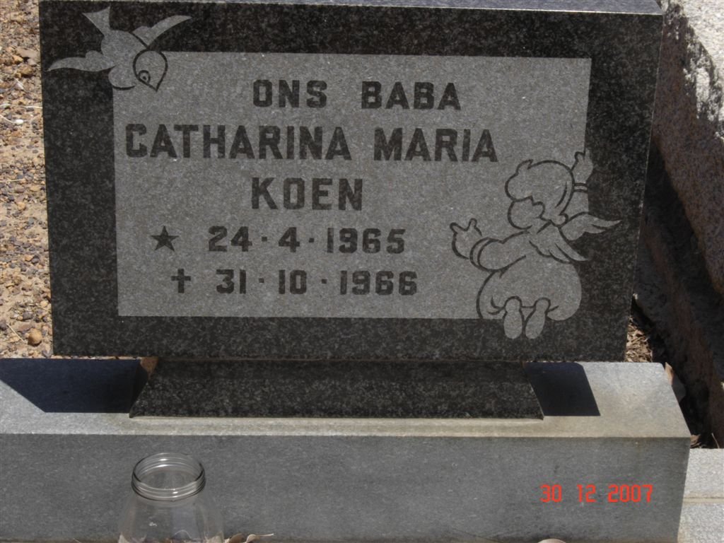 KOEN Catharina Maria 1965-1966