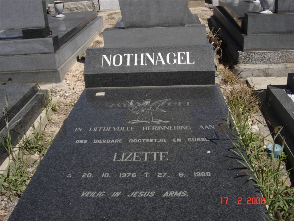 NOTHNAGEL Lizette 1976-1988