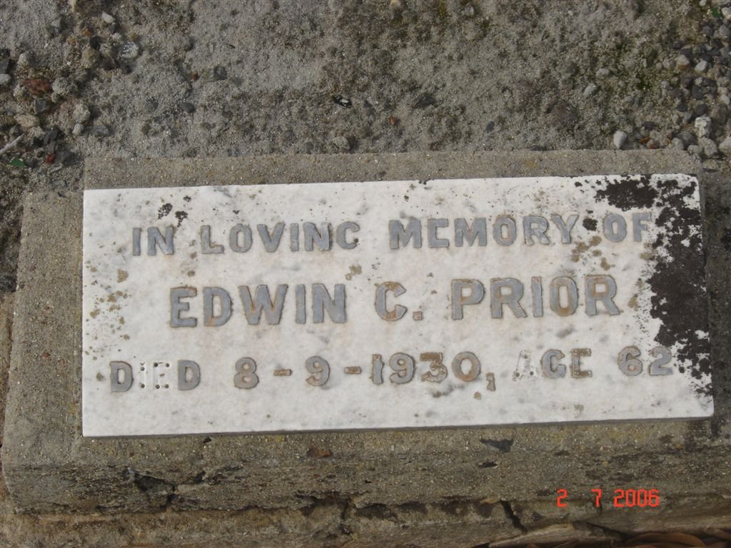 PRIOR Edwin C. -1930