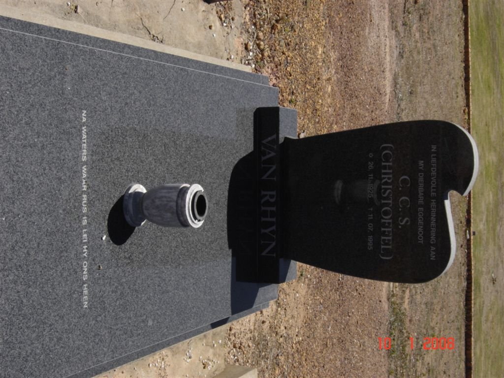 RHYN C.C.S., van 1925-1995