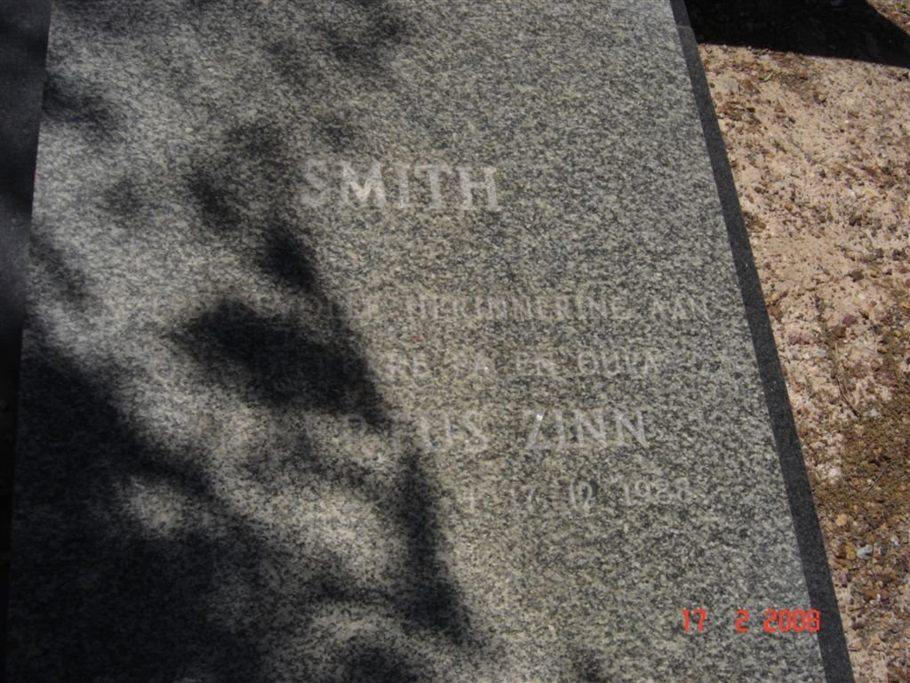 SMITH Marius Zinn -1988