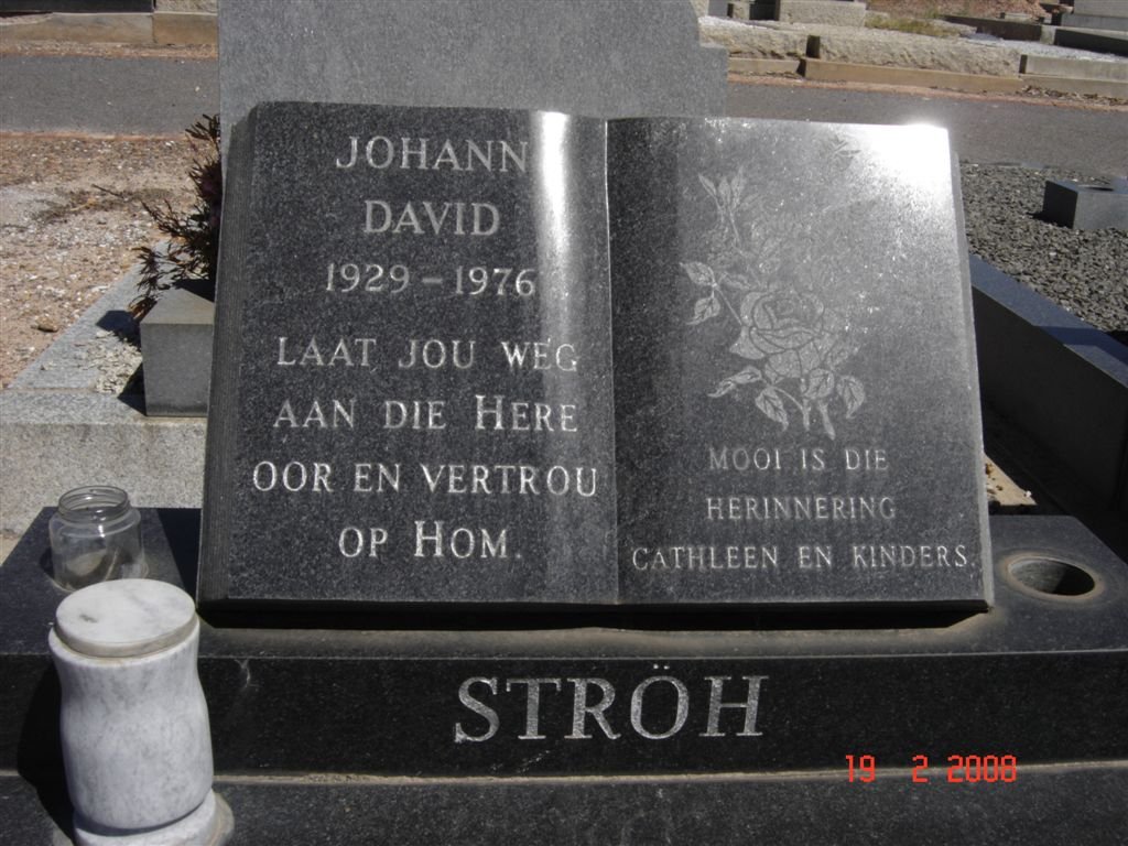 STROH Johann David 1929-1976