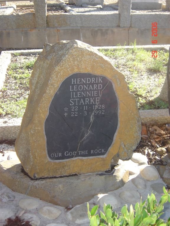 STARKE Hendrik Leonard 1928-1992