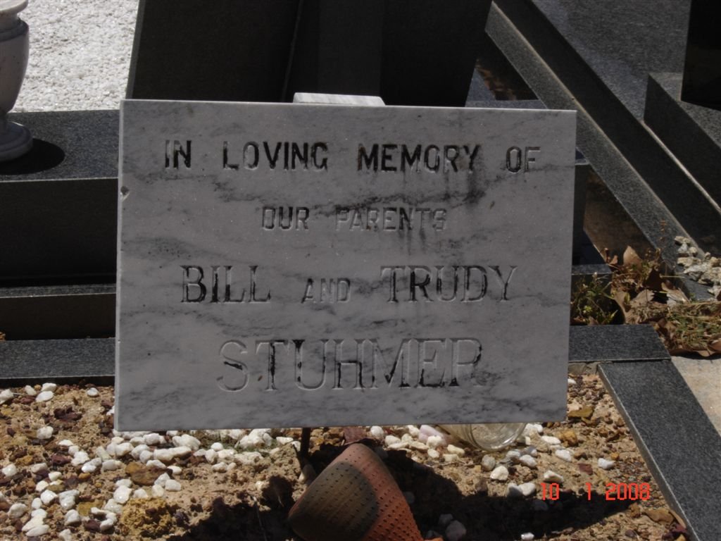 STUHMER Bill &amp; Trudy