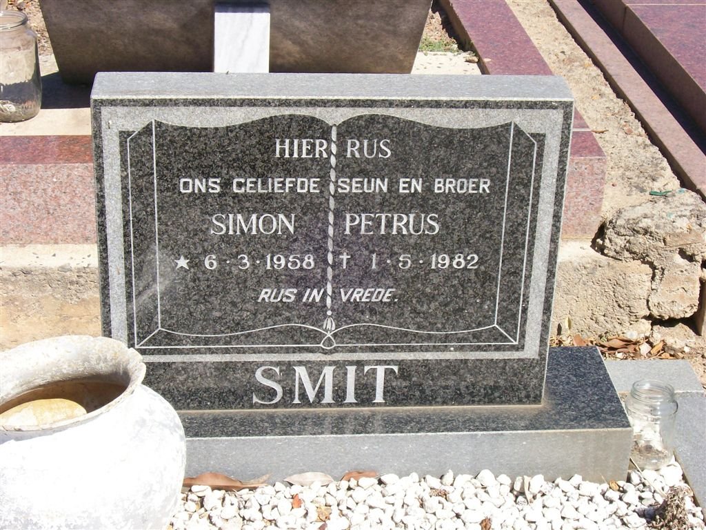 SMIT Simon Petrus 1958-1982