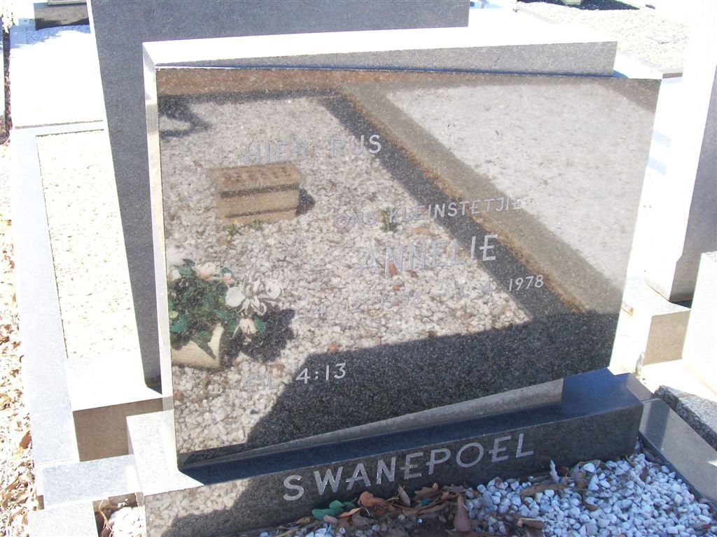 SWANEPOEL Annelie -1978