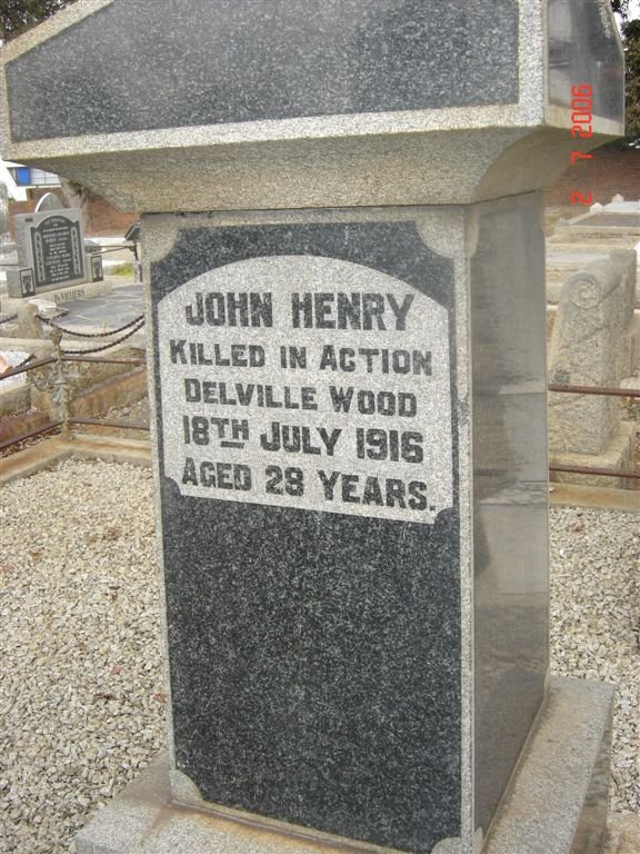 SPUY John Henry, van der -1916