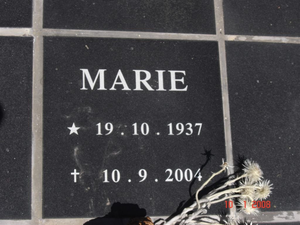 SAAYMAN Marie 1937-2004