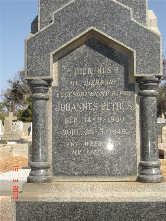 SPEYK Johannes Petrus, van 1900-1949