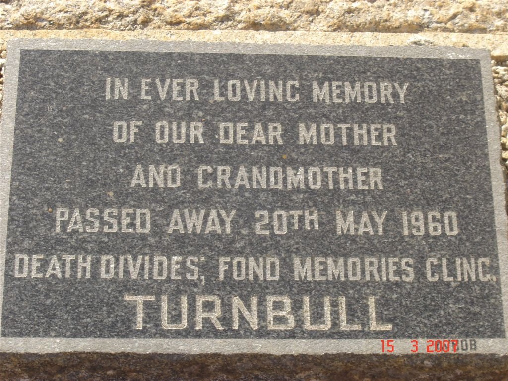 TURNBULL -1960