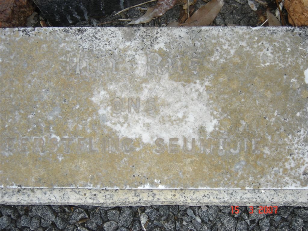 ? Seuntjie
