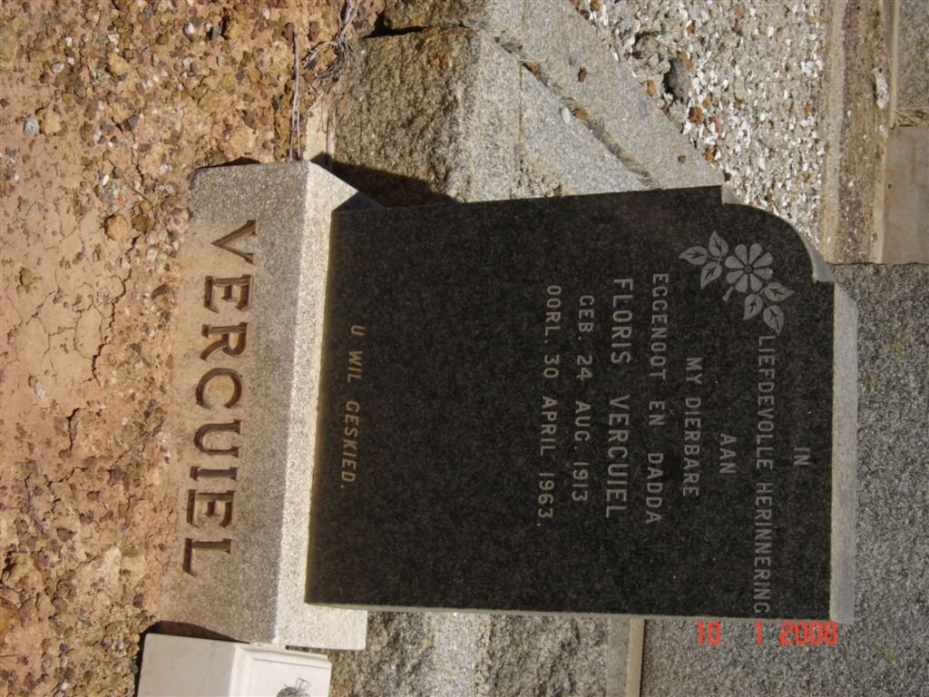 VERCUIEL Floris 1913-1963