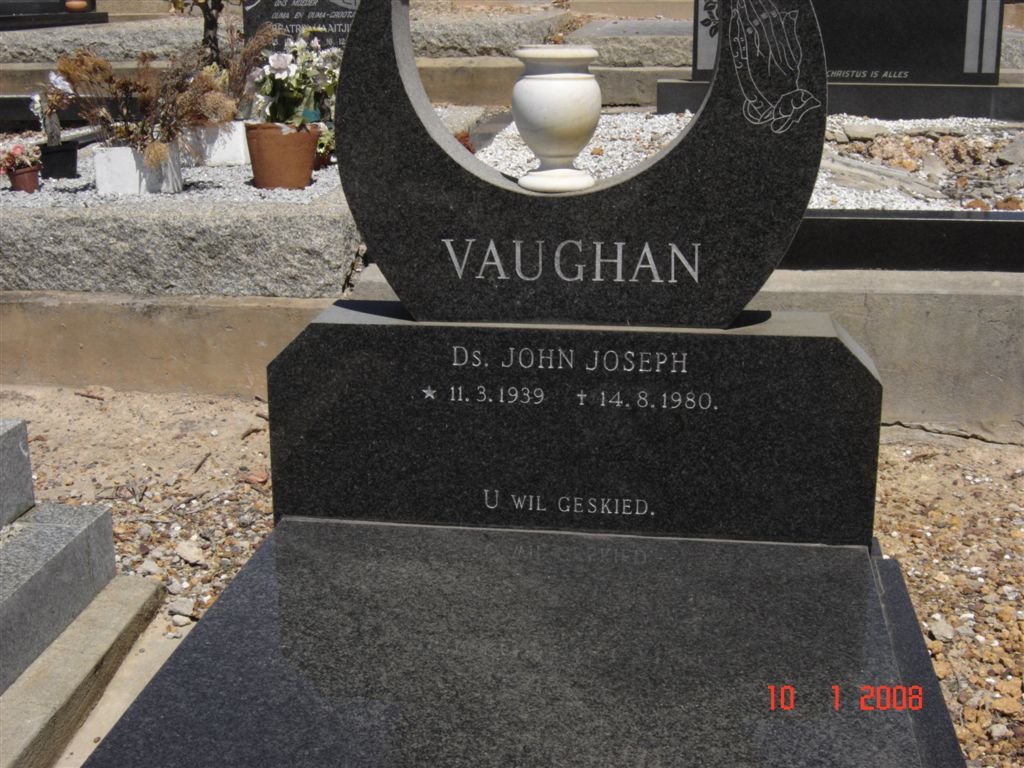 VAUGHAN John Joseph 1939-1980