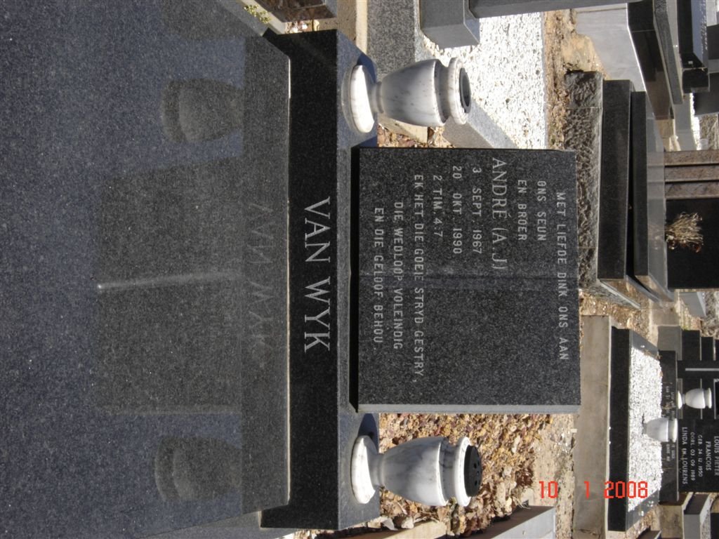 WYK A.J., van 1967-1990