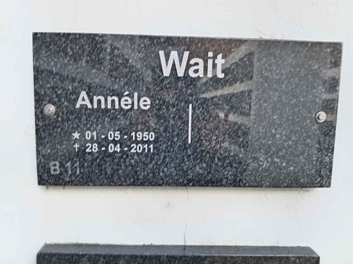 WAIT Annele 1950-2011